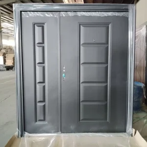 Double Leaf Steel Security Door