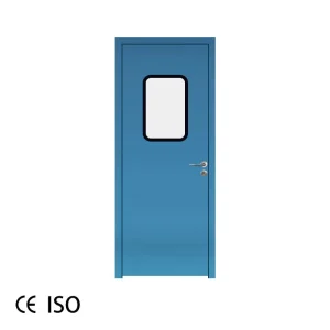Double Swing Fire-Rated Stainless Steel Exit Security Door with Sound Insulation for Gyms