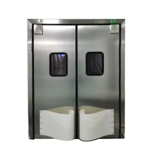 Double Swing Traffic Door for Restaurants and Warehouses