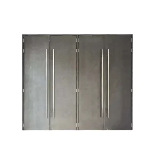 Durable Customized Modern Steel Plastic-Steel Composite Doors Sound Insulation for Villa Hotel School Farmhouse Office Use