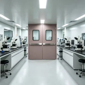 Durable Hospital Sterile Room Airtight Hinged Steel Shutter