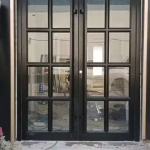 Durable Lightweight Aluminum Swing Door for Commercial and Residential Spaces