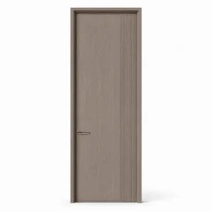 Durable PVC Interior Room Door, Waterproof, Soundproof, Bedroom, Bathroom, Office and Commercial Use