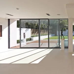 Durable and Stylish Aluminum Sliding Glass Patio Door with Folding Panels