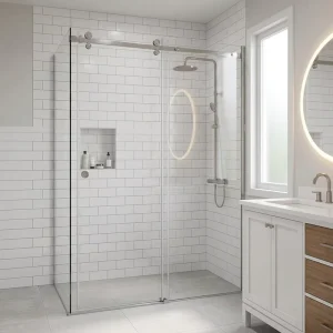 Easy Clean Shower Enclosure Nano Coating Glass Anti Scale Self Cleaning Shower Cubicle for Home