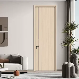 Eco Paint-Free Polymer Interior Door, Waterproof, OEM, for Apartment, Hospital & Hotel, Customized Size