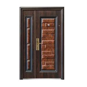 Edge Security Steel Doors Weatherproof Residential Custom Main Entrance Door