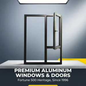 Energy-Efficient Thermal Break Aluminum Triple-Glazed Casement Doors and Windows for Passive House
