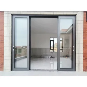 Engineering Aluminum Sliding Door with Durable Aluminum Alloy Frame