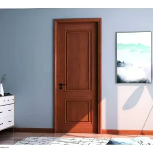 European-American Style Solid Wood Interior Doors with Sound Insulation, Factory Custom-Made for Apartments, Bedrooms, and Kitchens