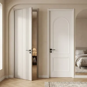 European Indoor Composite Single SPC Door Waterproof Soundproof