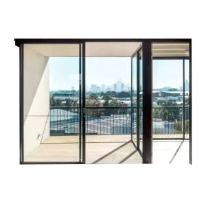 European Lift Sliding Glass Door with Aluminum Frame for House Main Gate