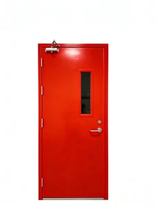 European Standard Customizable Fire Escape Safety Doors for Hospitals and Shopping Malls