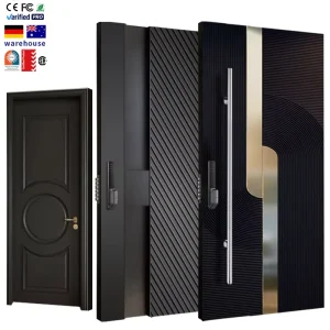 European Standard Stainless Steel Anti-Theft Exterior Entrance Door for Large Villa or House