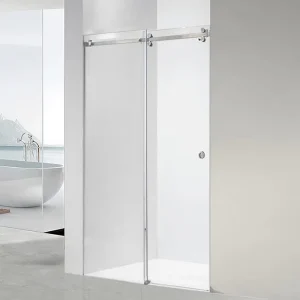 European Style Frameless Sliding Glass Shower Cabin with 304 Stainless Steel for Bathrooms, Hotels, and Villas