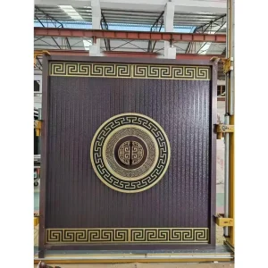 European-Style Weatherproof Aluminum Casting Exterior Door for Residential Main Gates