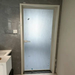Exterior Aluminum Alloy Swing Door with Finished Surface, 3-Year Warranty for Modern Apartments and Residential Projects
