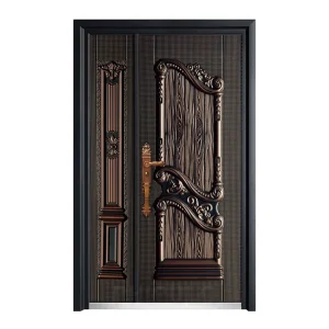 Exterior Cast Entrance Doors Residential Front Entry Steel Doors