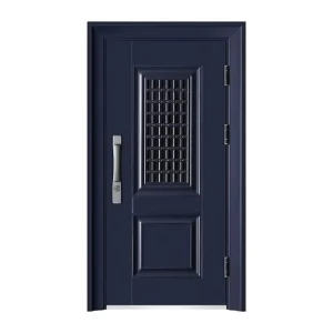 Exterior Steel Main Entrance Security Door for Residential Use