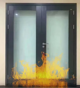 FD-G Modern Design Glass Fireproof Sound-Insulating Door for Public Buildings and Residences