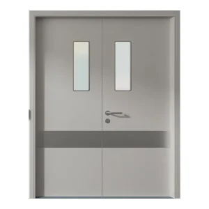 FHM-1025 Modern Steel Fire Door for Hospital, School, Mall, Hotel, or Factory Use