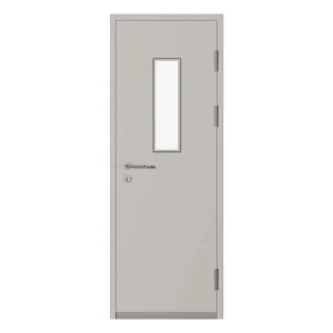 FHM-1037 Steel Fireproof Hollow Metal Door Exterior Security Door for Hospitals Schools Commercial Supermarkets