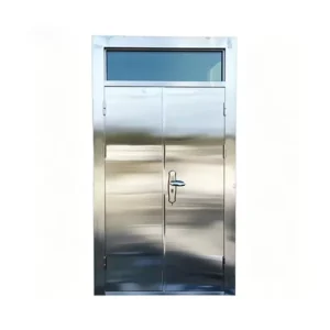 Factory 304 Stainless Steel Double Leaf Security Door Easy Install Entrance for Villa