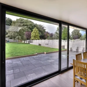 Factory Aluminum Sliding Door System Customized Colors Modern Design for Living Room Bedroom Kitchen Use