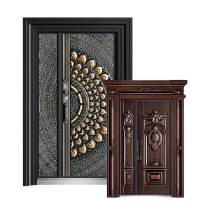 Factory Cast Aluminum Security Door