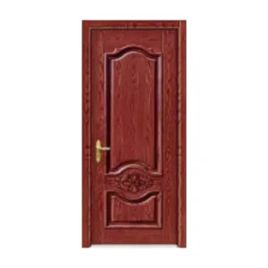 Factory Custom Hotel Oak Solid Wood Soundproof Painted Entrance Door for Modern Apartments