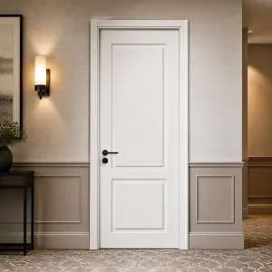 Factory Custom Painted MDF Single Interior Wooden Door