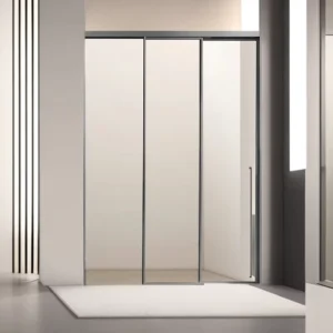 Factory Custom Sliding Shower Door Tempered Glass Hotel Engineering Project Shower Cabin
