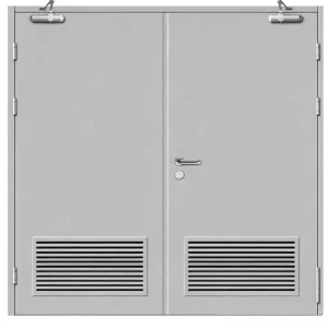 Factory Custom Steel Explosion Proof Ventilation Door Manual Operation for Industrial Workshops and Warehouses