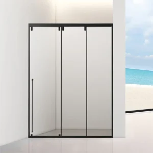 Factory Customizable Sliding Glass Shower Room and Toilet Partition Bathroom Screen Door