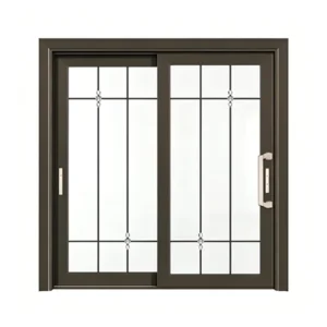 Factory Customized Large Aluminum Sliding Door High-end Style for Courtyard Villa Entrance