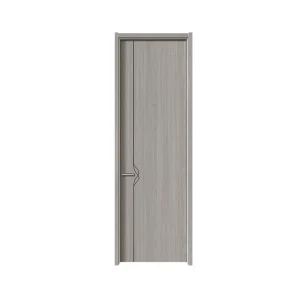 Factory Customized Modern Eco-Friendly Paint-Free Wood Interior Soundproof Bedroom Door