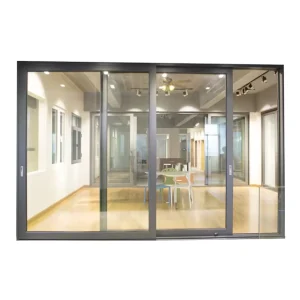 Factory Customized Powder Coat Modern Entrance Double Gate Door