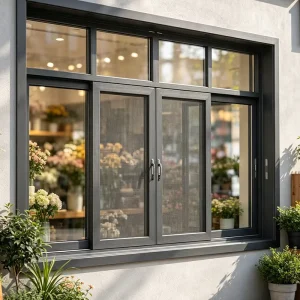 Factory Direct Aluminium Sliding Window Double Glazed for Residential Villa Patio