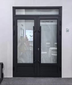 Factory Direct Broken Bridge Aluminum System Door with Double-Glazed Tempered Glass for Bedroom Entry