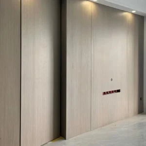 Factory Direct Custom Invisible Solid Wood Interior Door for Living Rooms, Apartments, Hotels, and Workshops