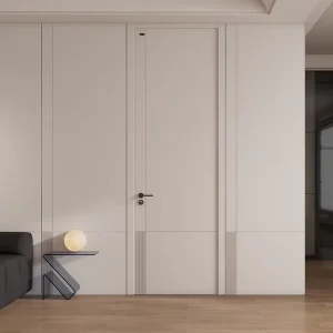 Factory Direct Custom Painted Solid Wood Composite Interior Door for Residential and Commercial Projects