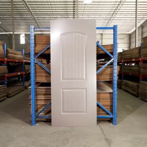 Factory Direct Customized Minimalist Melamine Interior Door Skin for Bedroom or Hotel