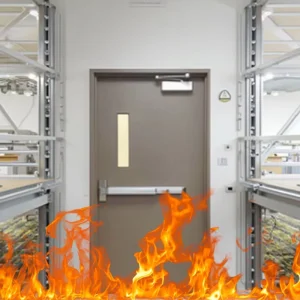 Factory Direct Customized Supplier Fireproof Security Steel Fire Door