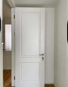 Factory Direct Decorative Interior Solid Wood Door Skin Sound Insulation for Apartments, Bedrooms, Living Rooms, Hotels, and Villas