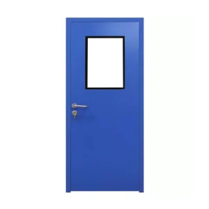 Factory Direct Fire Exit Insulated Metal Door EN Standard 1-Hour Fire-Rated Commercial Interior Door