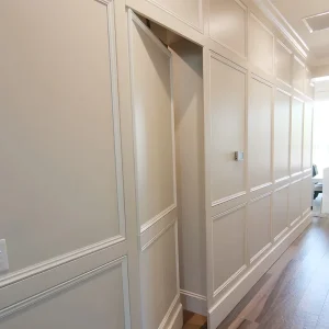 Factory Direct Invisible Flush Modern Hidden Wooden Door for Commercial Projects