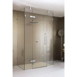 Factory Direct Modern Frameless Tempered Glass Bathroom Enclosure Customized Waterproof Shower Door for Hotel or Home