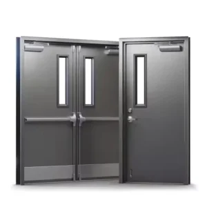 Factory Direct Steel Fireproof Fire Rated Security Entrance Door for Apartments and Homes