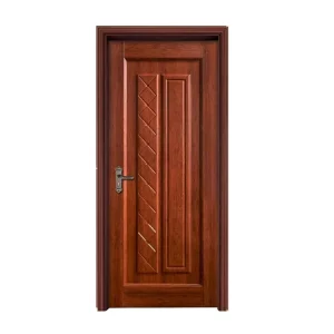 Factory Direct WPC Waterproof Interior Door Skin for Bedroom, Hotel, or Bathroom