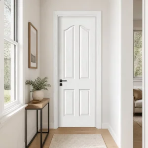 Factory Direct Wooden Interior Doors White Prime Finish